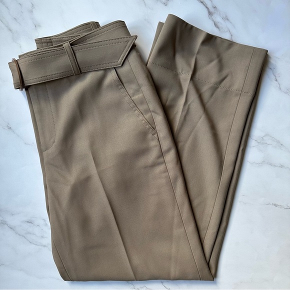 NWT Club Monaco US 0 Camel Enamel Ring Pants - Picture 8 of 16